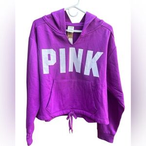 PINK Victoria's Secret Vivid Purple Hoodie